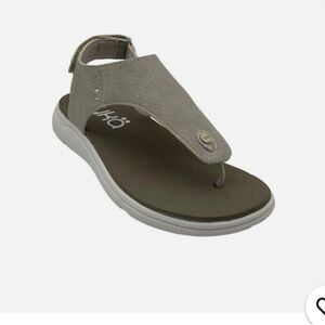 Ryka Green Sandals Sleek Slip-On Comfort